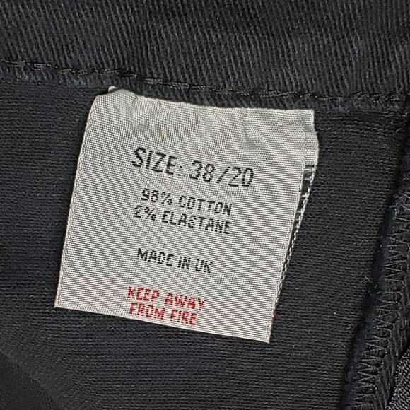 Vintage 90s Ice Cool Denim Maxi Skirt Plus Sz 20/EU 38 Made in UK Grunge Retro - Picture 10 of 11